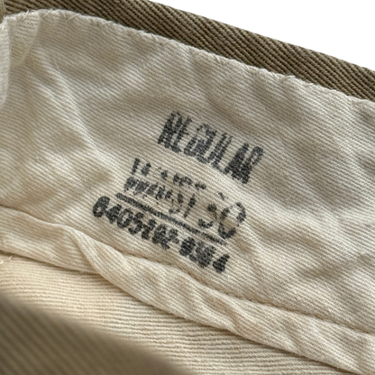 1950s U.S. Air Force Twill Chino Shorts (28)