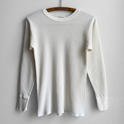 1980s Waffle Knit Thermal Long Sleeve