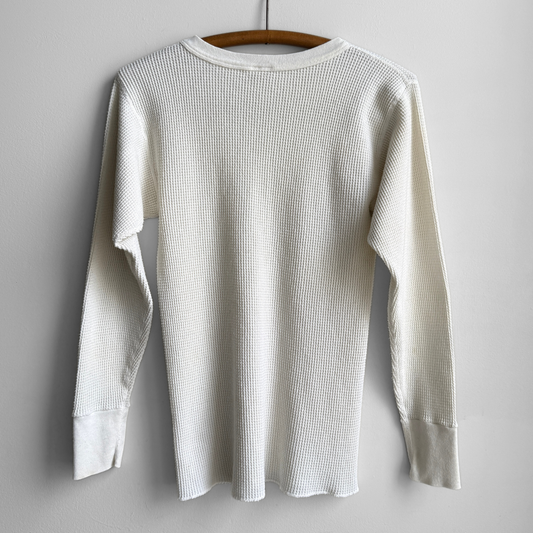 1980s Waffle Knit Thermal Long Sleeve