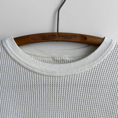 1980s Waffle Knit Thermal Long Sleeve