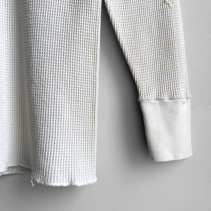 1980s Waffle Knit Thermal Long Sleeve
