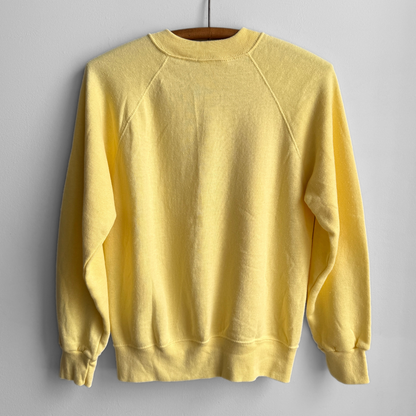 1980s Yellow Raglan Sweatshirt