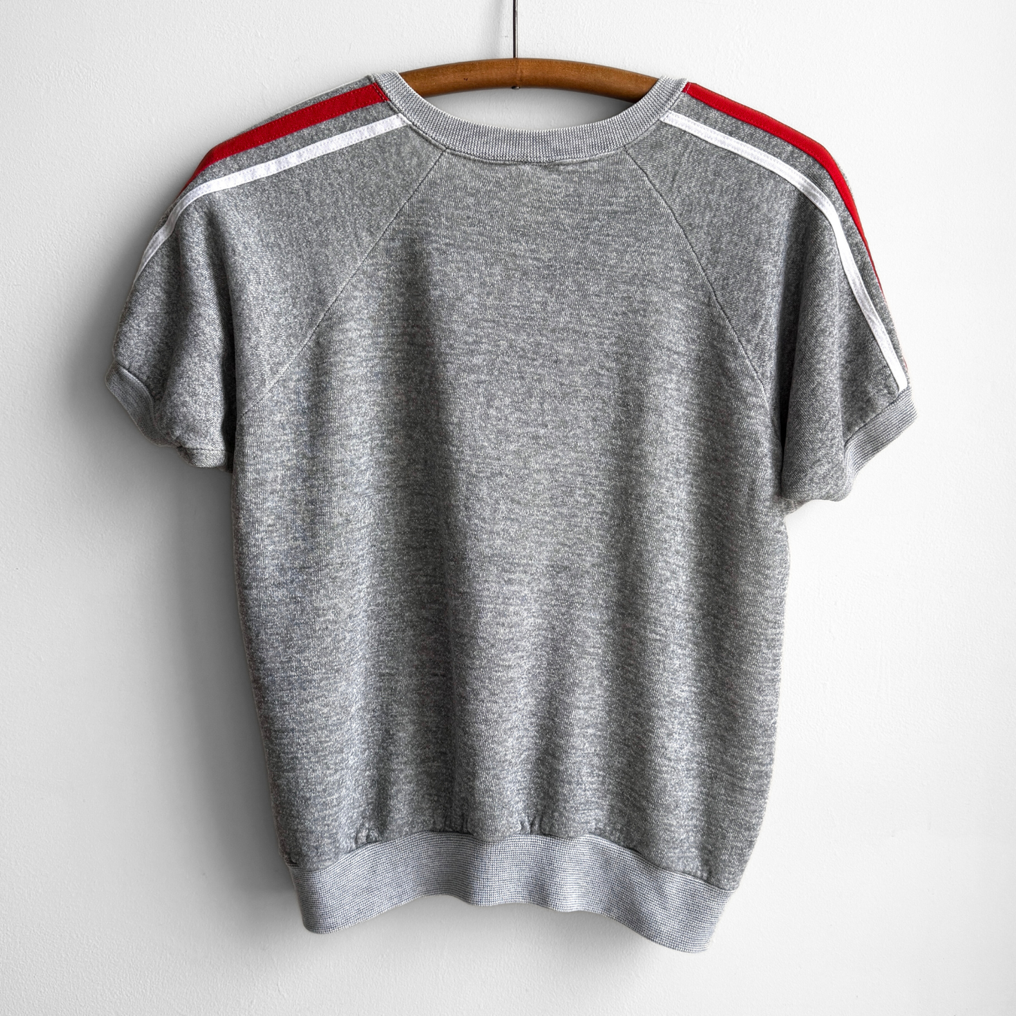 1980s Nike Grey Short Sleeve Sweatshirt
