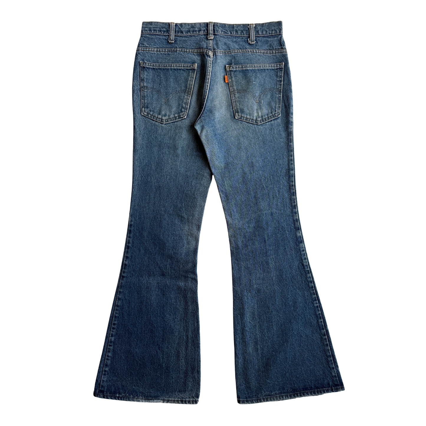 1980s 684 Bell Bottom Denim Jeans (31)