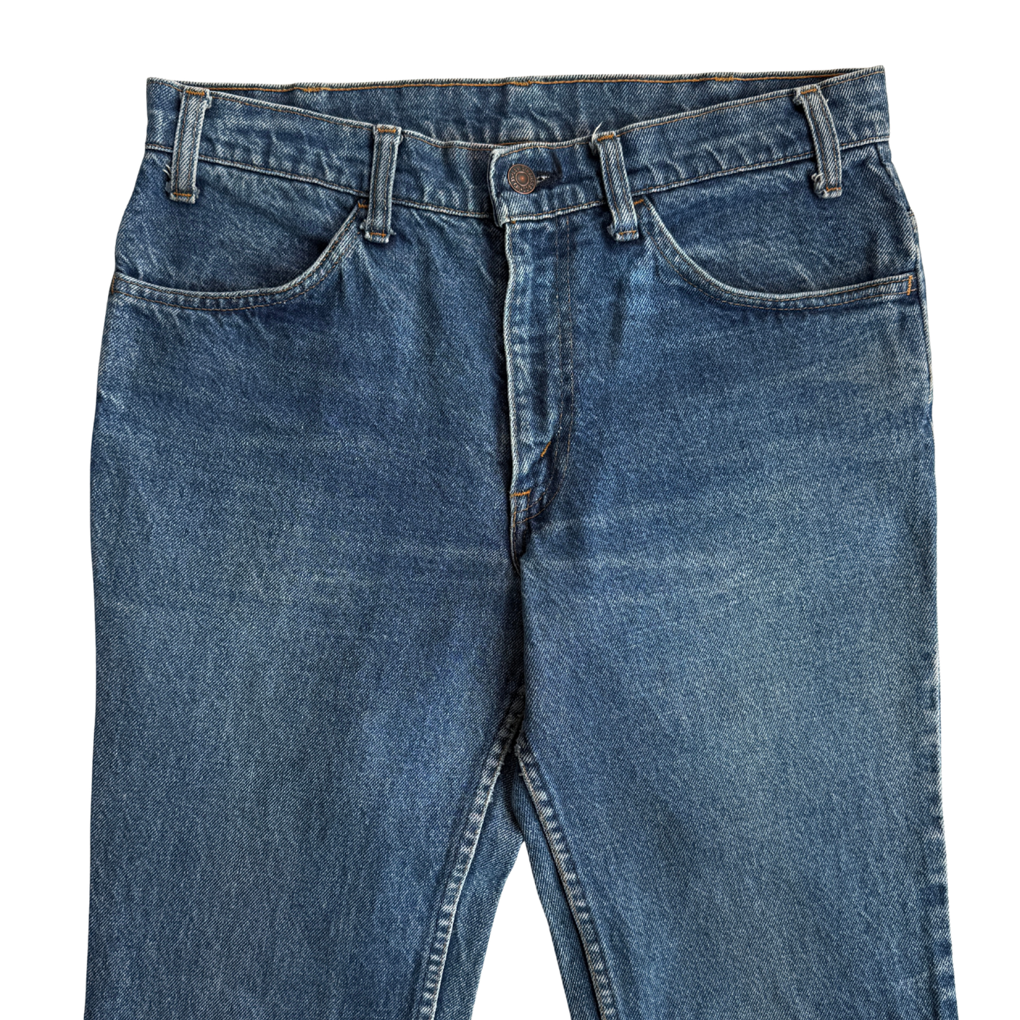 1980s 684 Bell Bottom Denim Jeans (31)