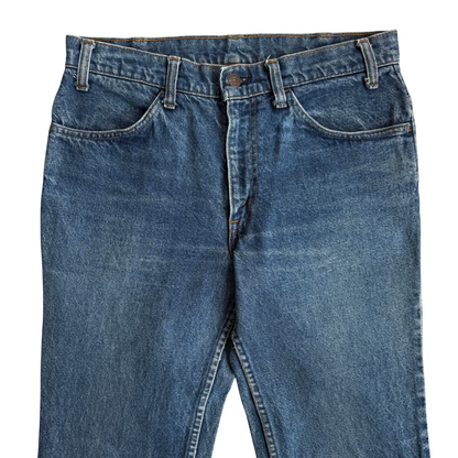 1980s 684 Bell Bottom Denim Jeans (31)