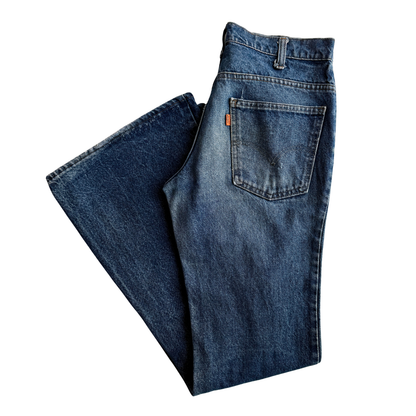 1980s 684 Bell Bottom Denim Jeans (31)