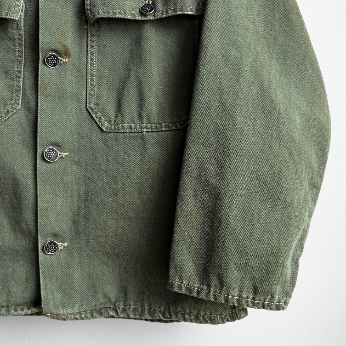 1950s U.S. Army 13 Star Button Shirt