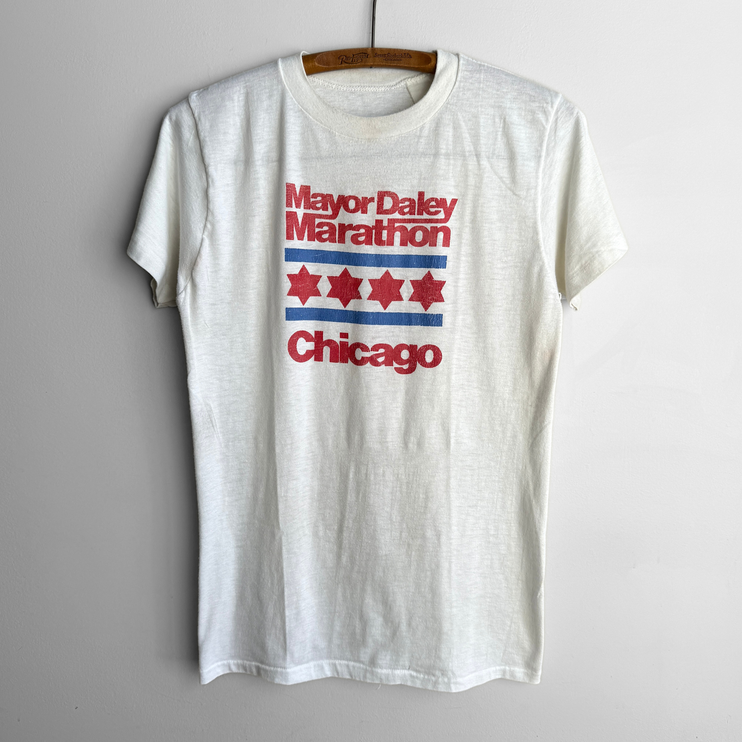1980s Mayor Daley Marathon Chicago Tee