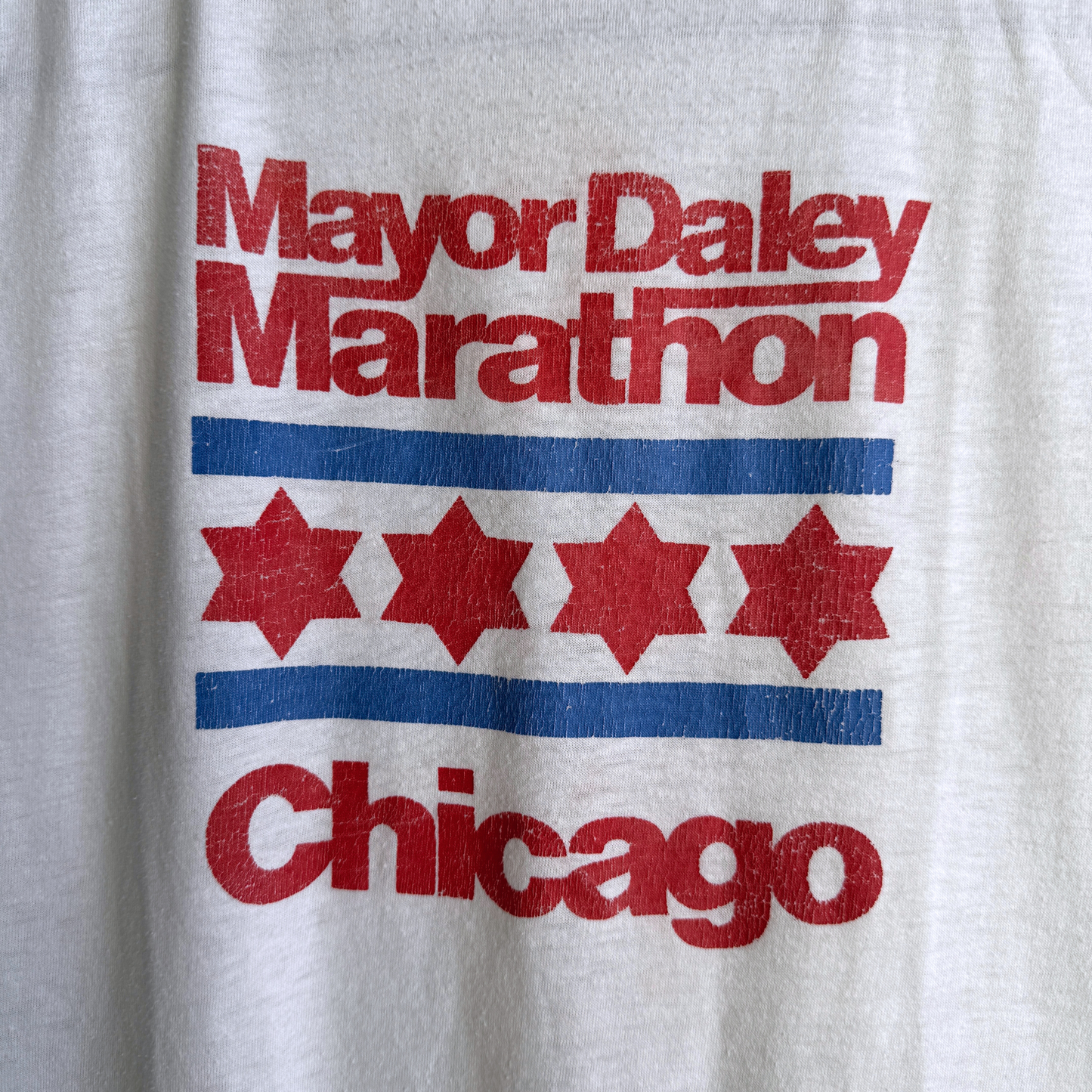 1980s Mayor Daley Marathon Chicago Tee