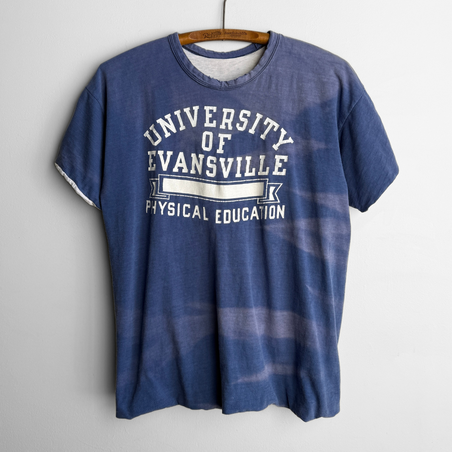 1960s University of Evansville Double Face Tee