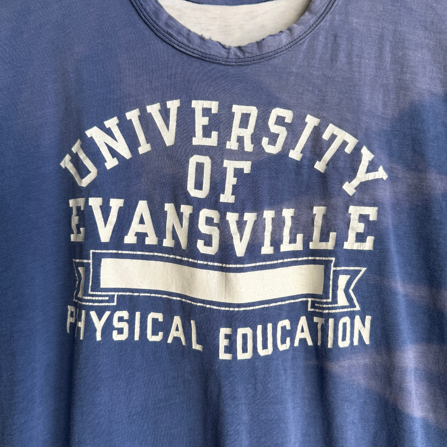 1960s University of Evansville Double Face Tee