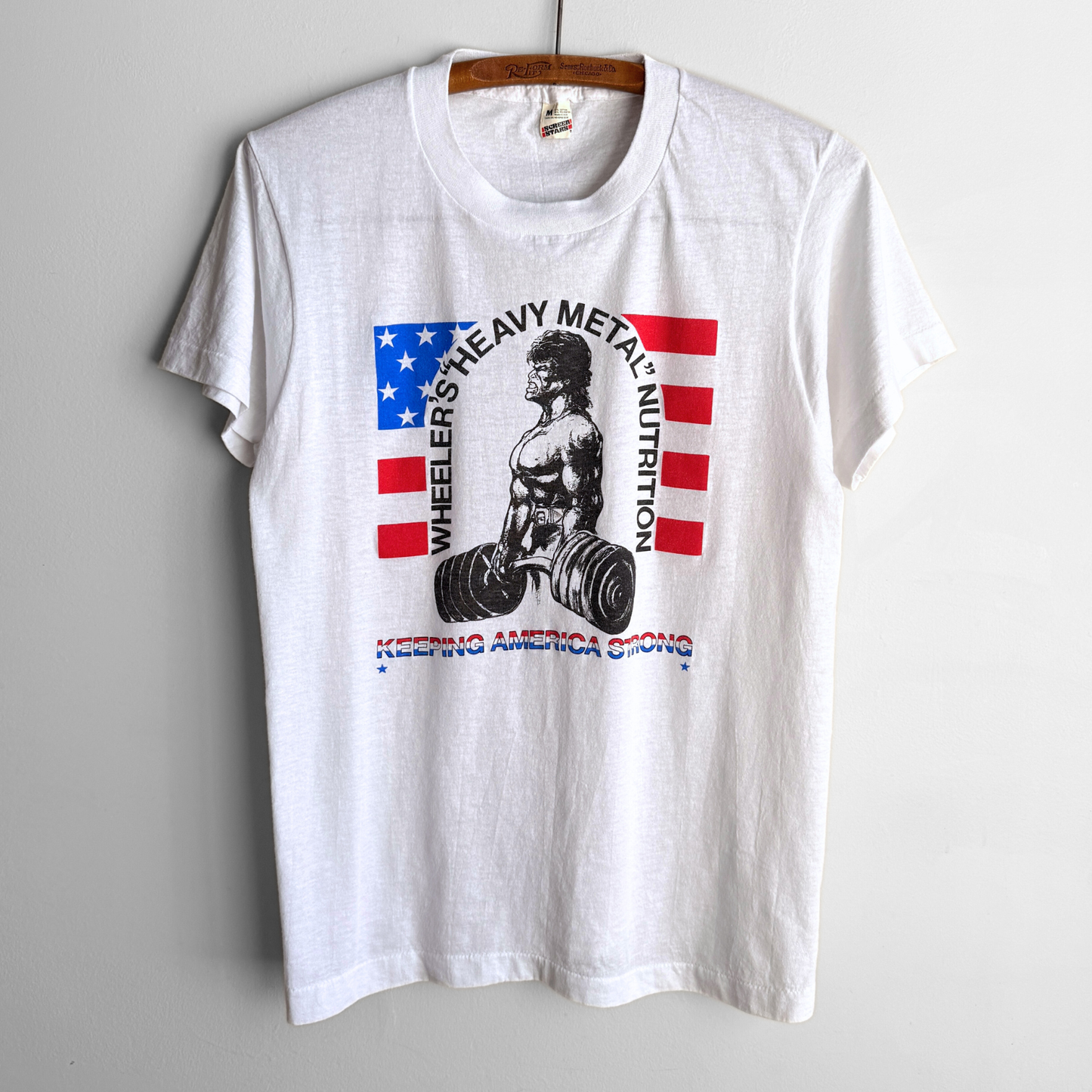 1980s Wheeler's Heavy Metal Nutrition Tee