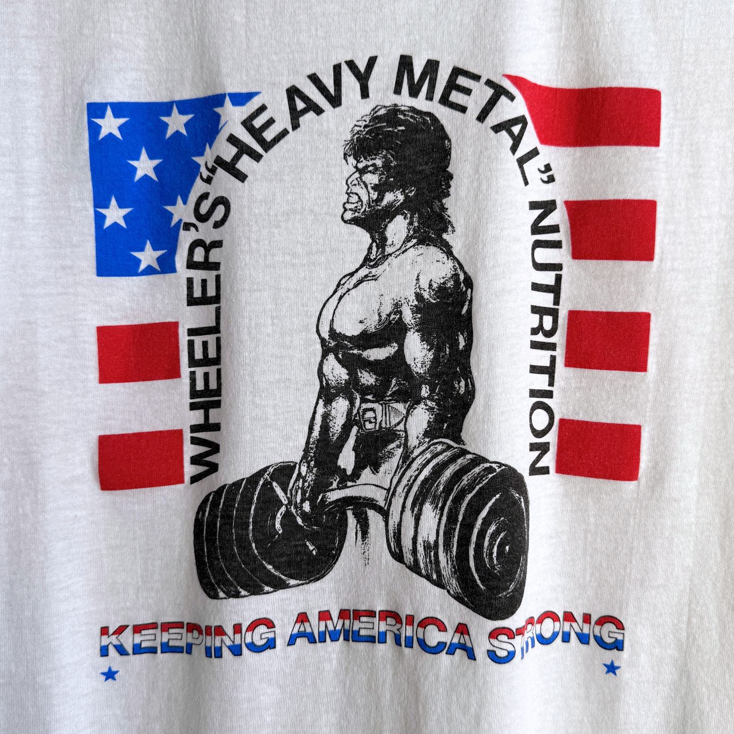 1980s Wheeler's Heavy Metal Nutrition Tee