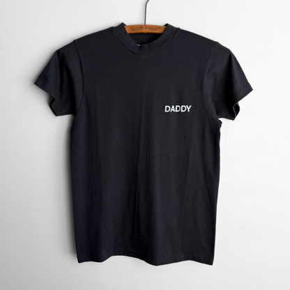 1980s Daddy Black Graphic Muscle Tee