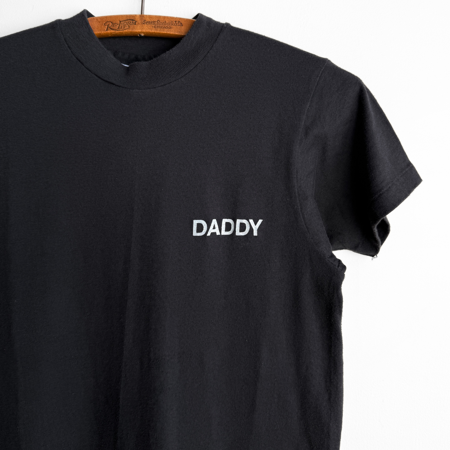 1980s Daddy Black Graphic Muscle Tee