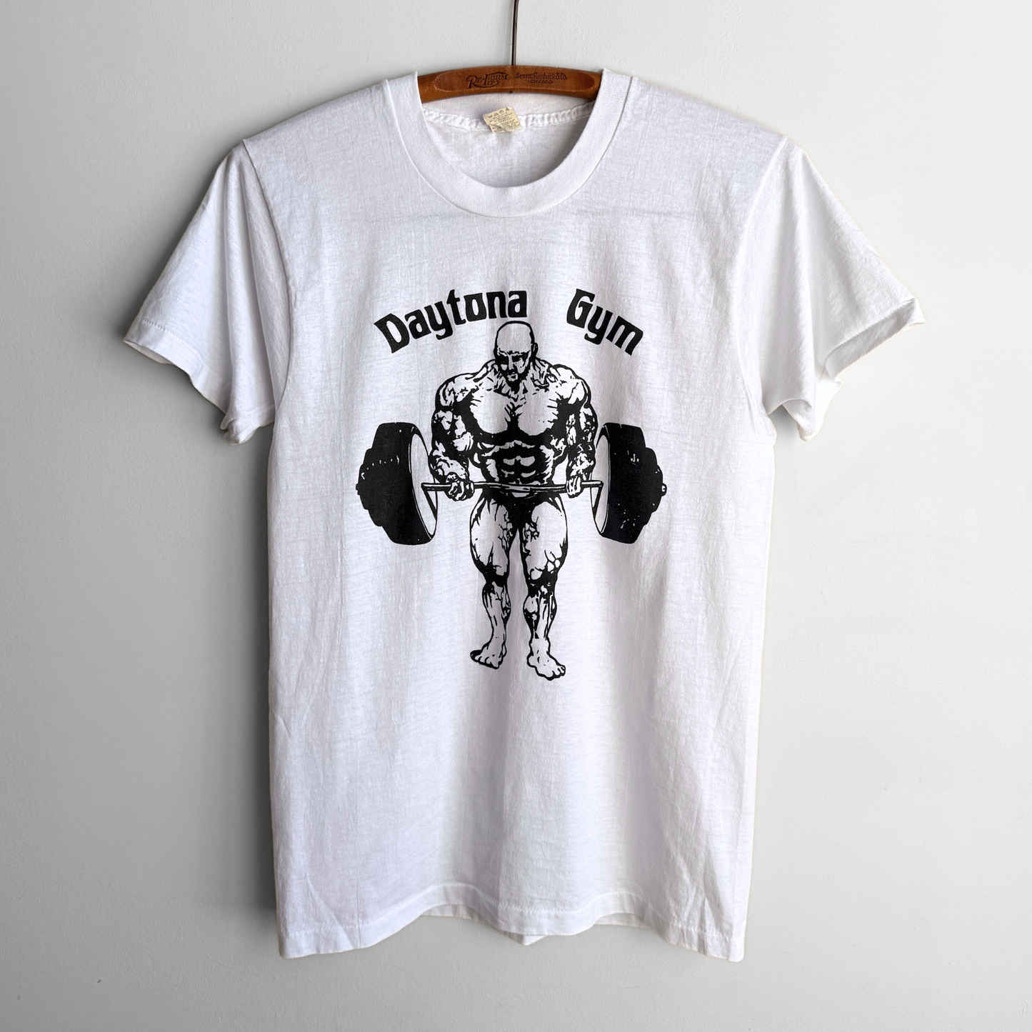 1980s Daytona Gym Bodybuilder Tee