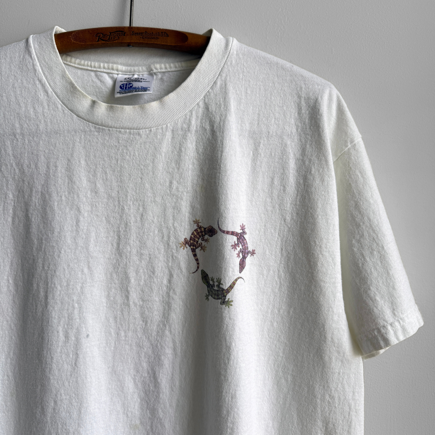 1990s Gecko Lizards Graphic Tee