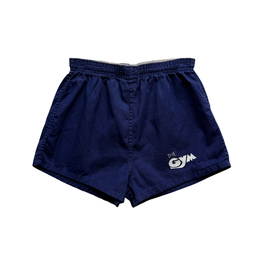 1980s Navy Blue Gym Shorts