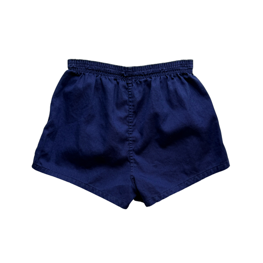 1980s Navy Blue Gym Shorts