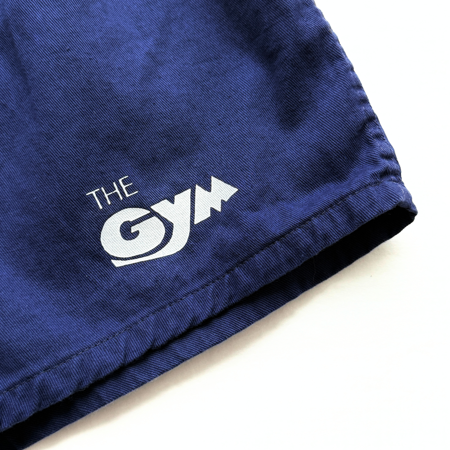 1980s Navy Blue Gym Shorts