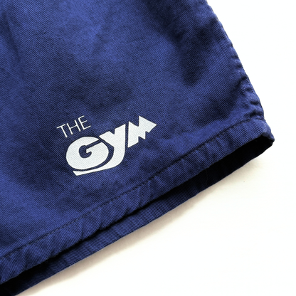 1980s Navy Blue Gym Shorts