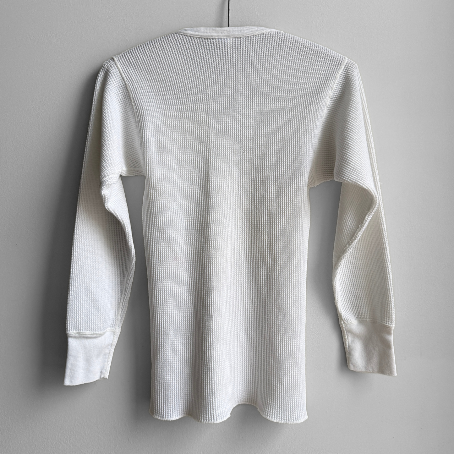 1980s Waffle Knit Thermal Long Sleeve