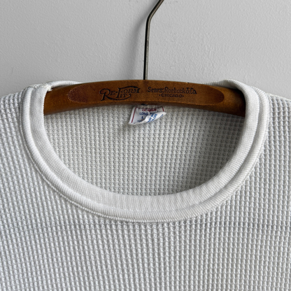 1980s Waffle Knit Thermal Long Sleeve