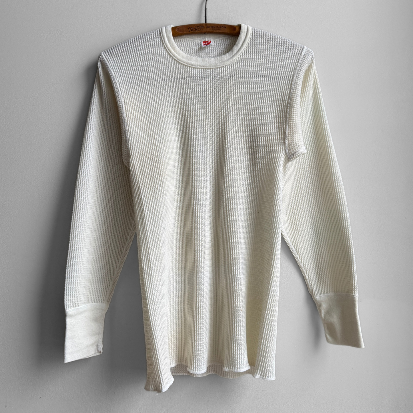 1980s Waffle Knit Thermal Long Sleeve