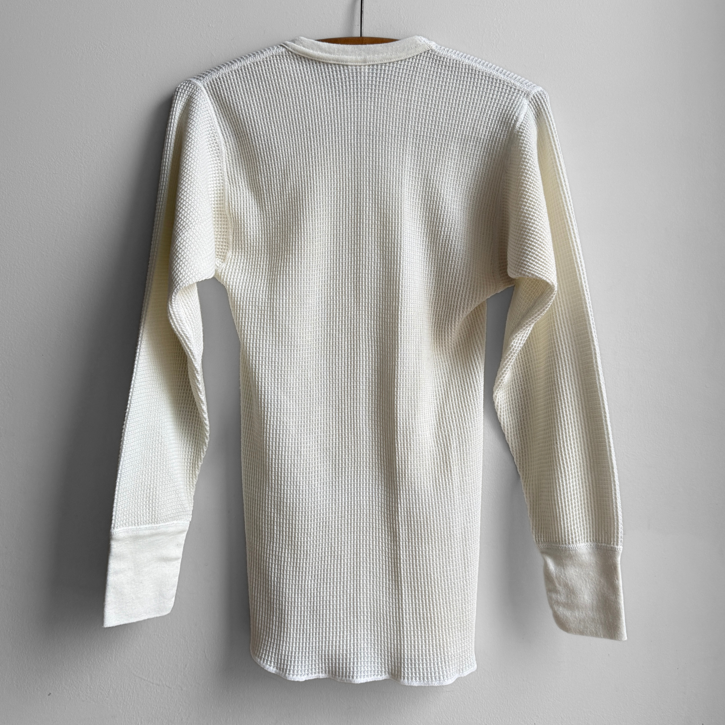 1980s Waffle Knit Thermal Long Sleeve