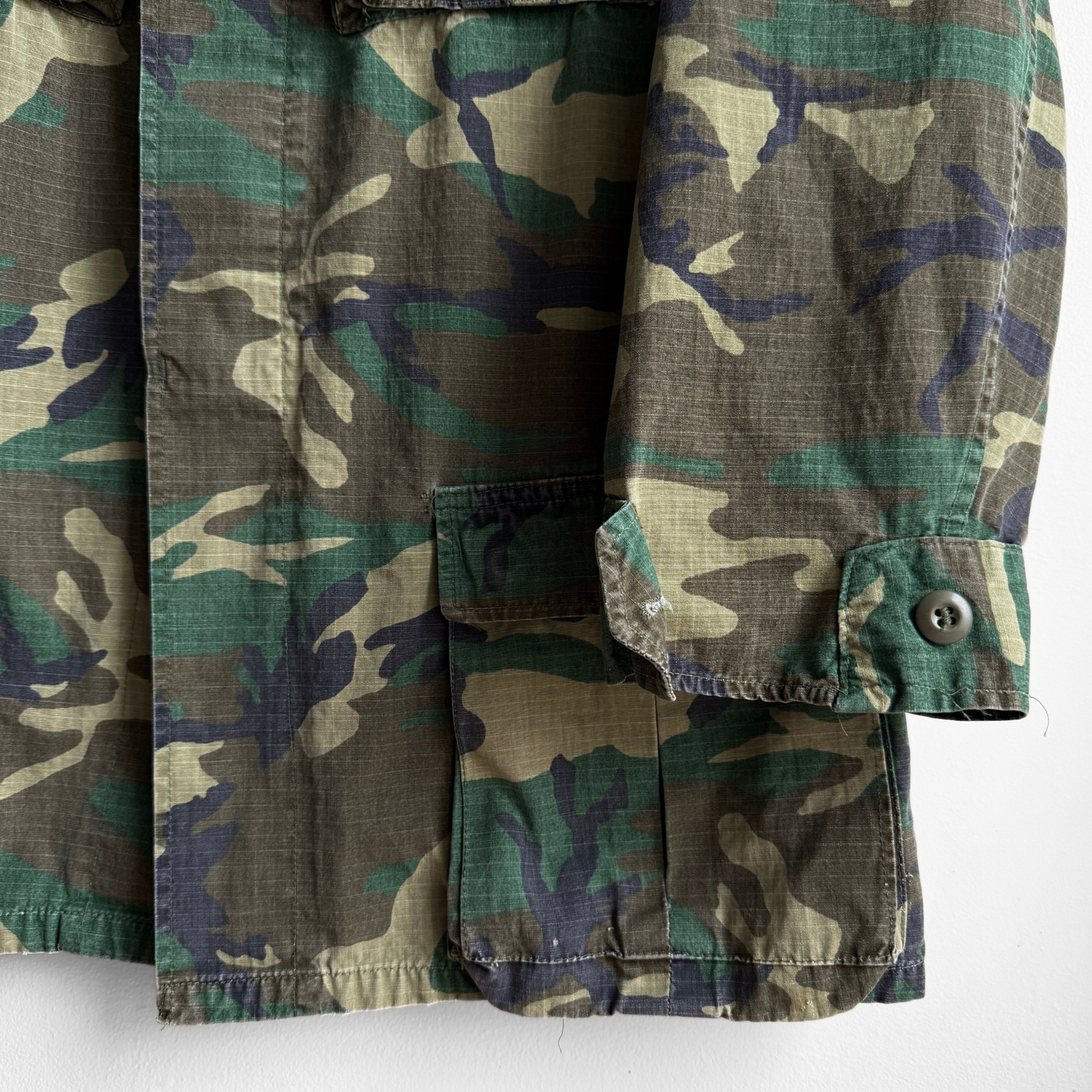 1980s USMC Woodland Camouflage BDU Field Jacket