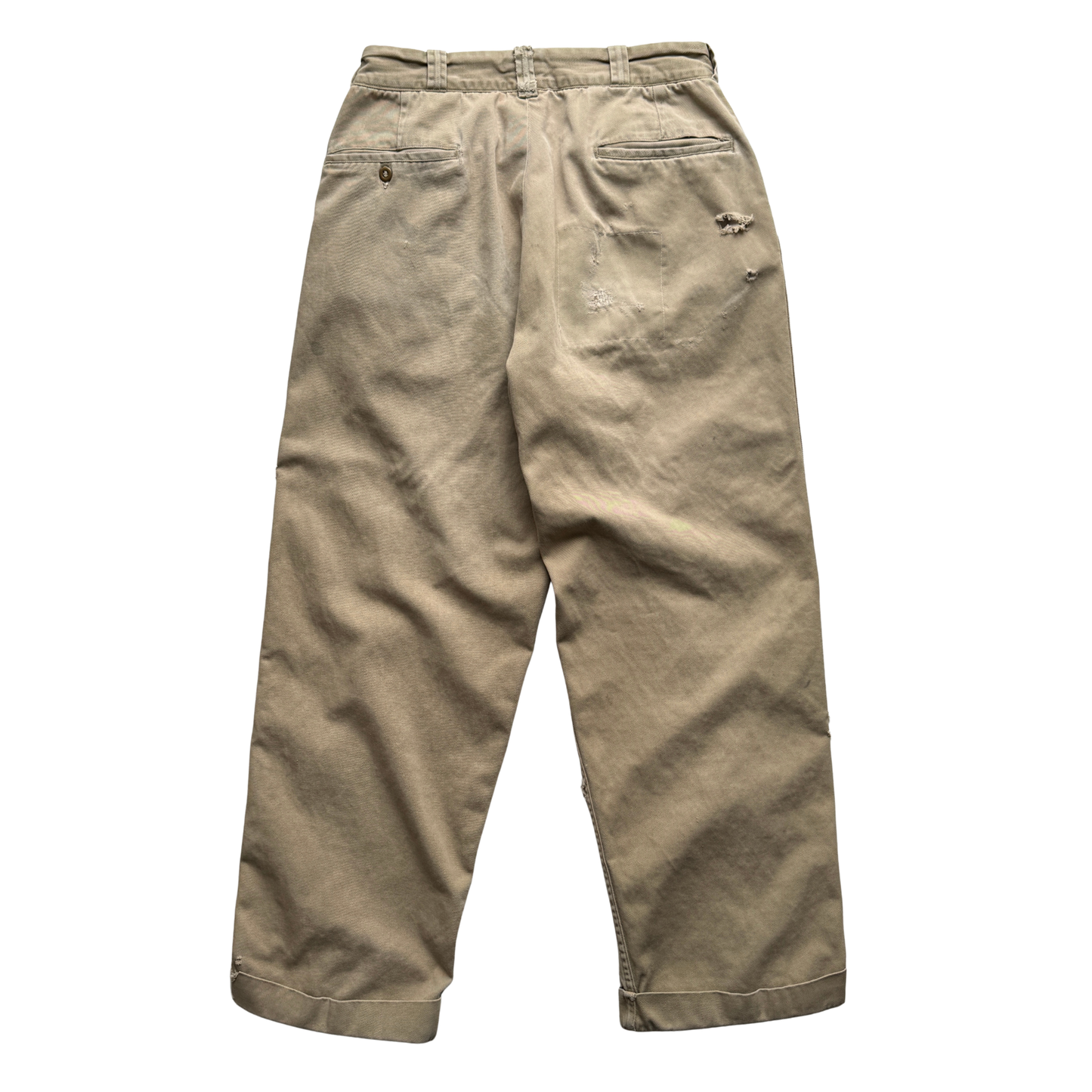 1950s Big Mac Double Barrell Twill Chino Work Pants (29)