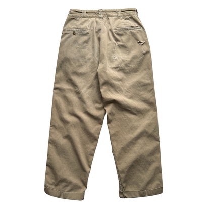 1950s Big Mac Double Barrell Twill Chino Work Pants (29)