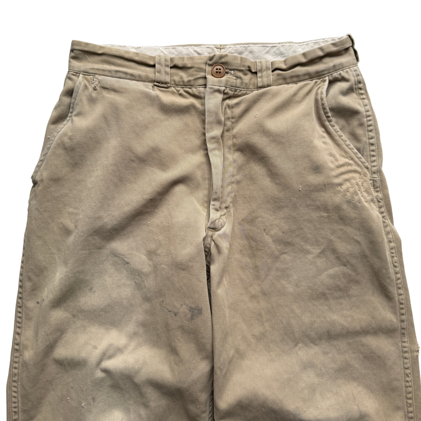 1950s Big Mac Double Barrell Twill Chino Work Pants (29)