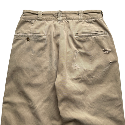 1950s Big Mac Double Barrell Twill Chino Work Pants (29)