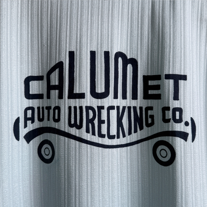 1970s Calumet Auto Wrecking Bowling Shirt