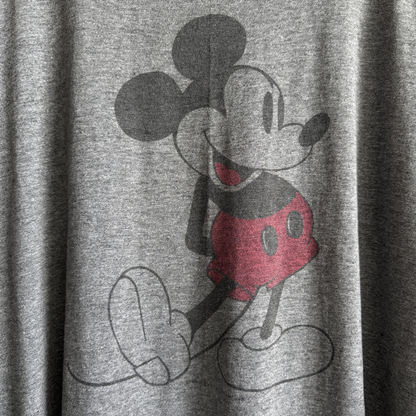 1970s Grey Mickey Ringer Tee