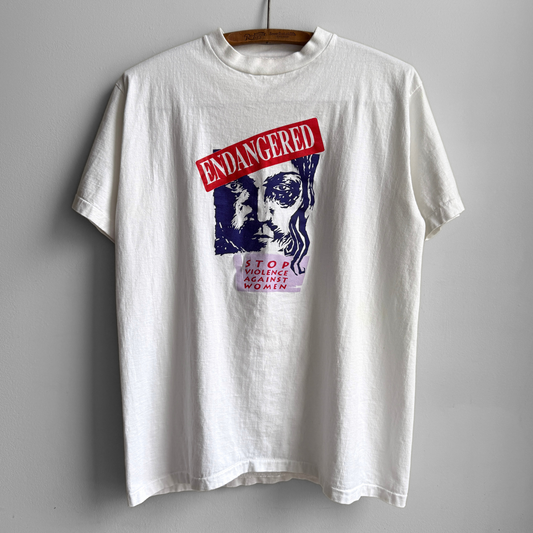1990s Stop Violence Against Women Tee