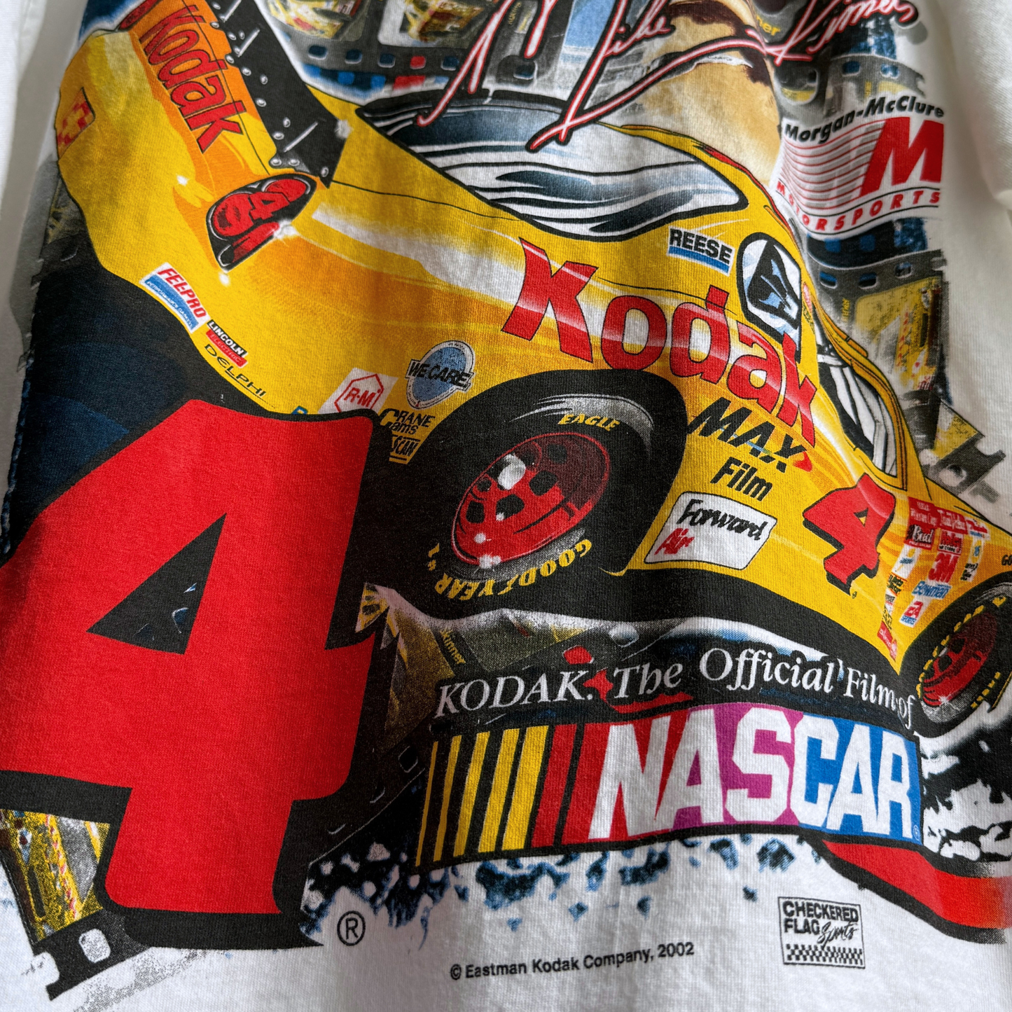 2002 Mike Skinner Kodak Nascar Tee