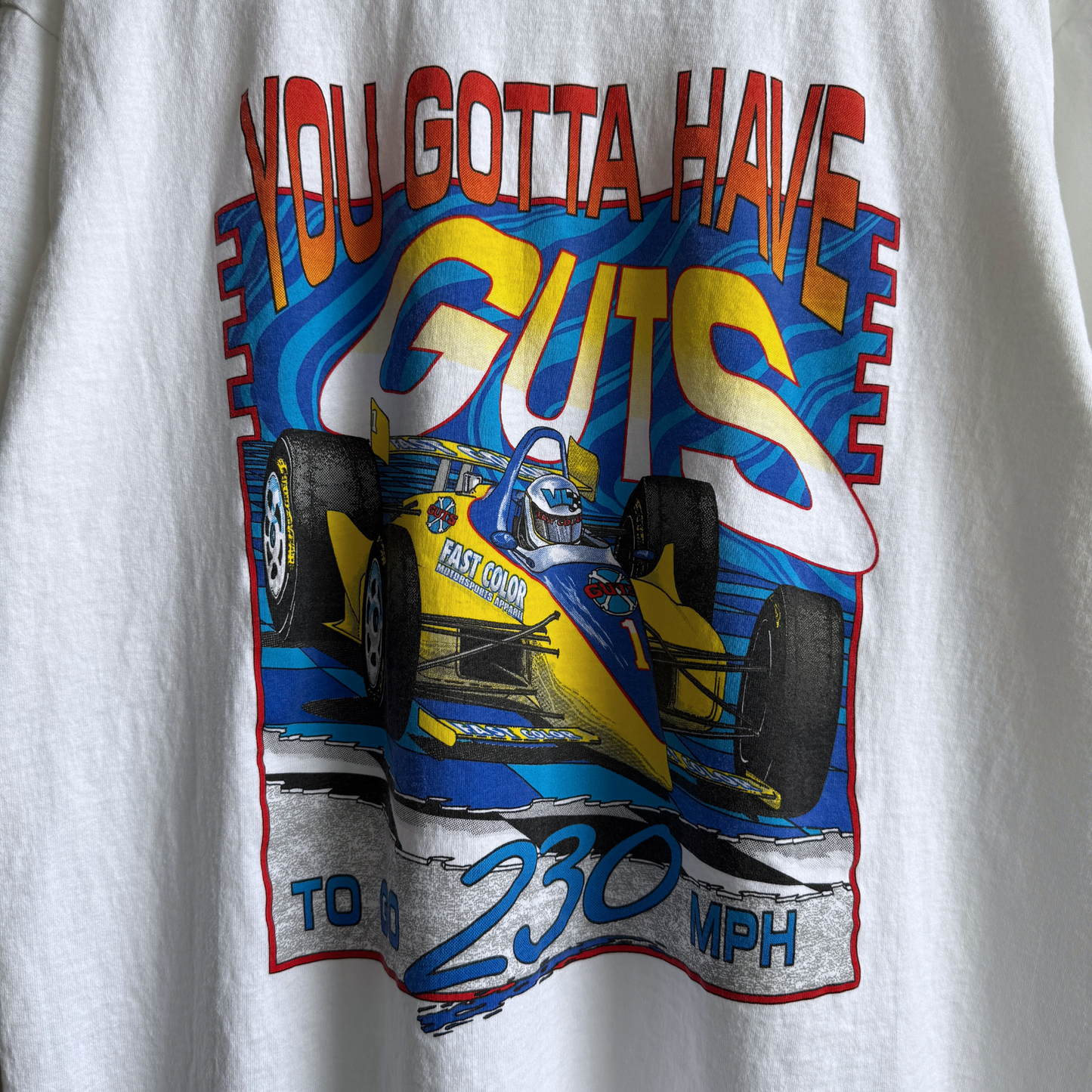 1990s You Gotta Have Guts Indianapolis 500 Tee