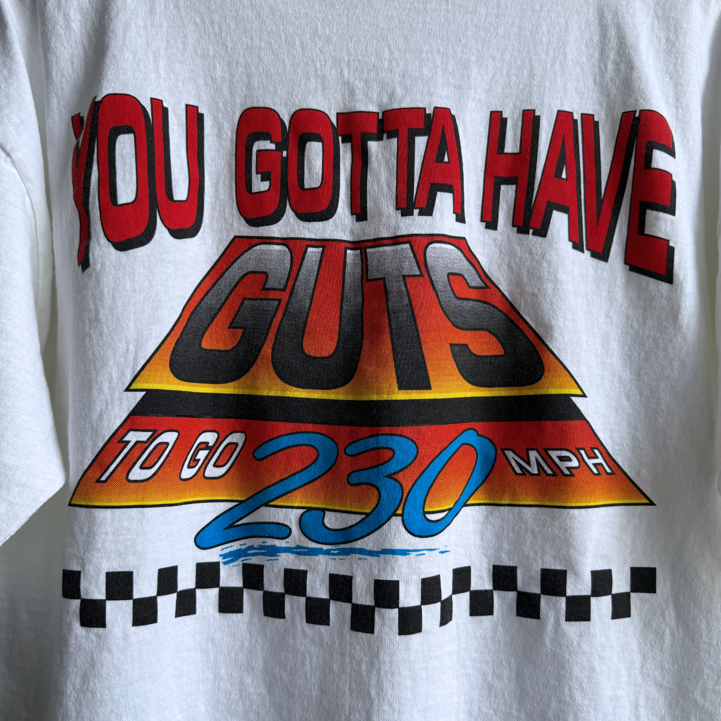 1990s You Gotta Have Guts Indianapolis 500 Tee