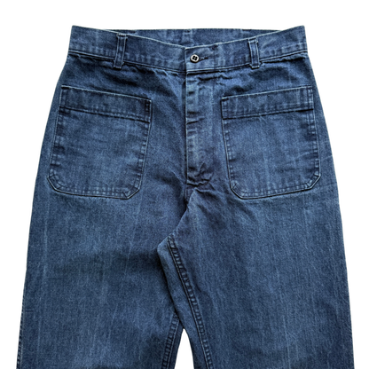 1980s U.S. Navy Type-II Denim Utility Jeans (28)