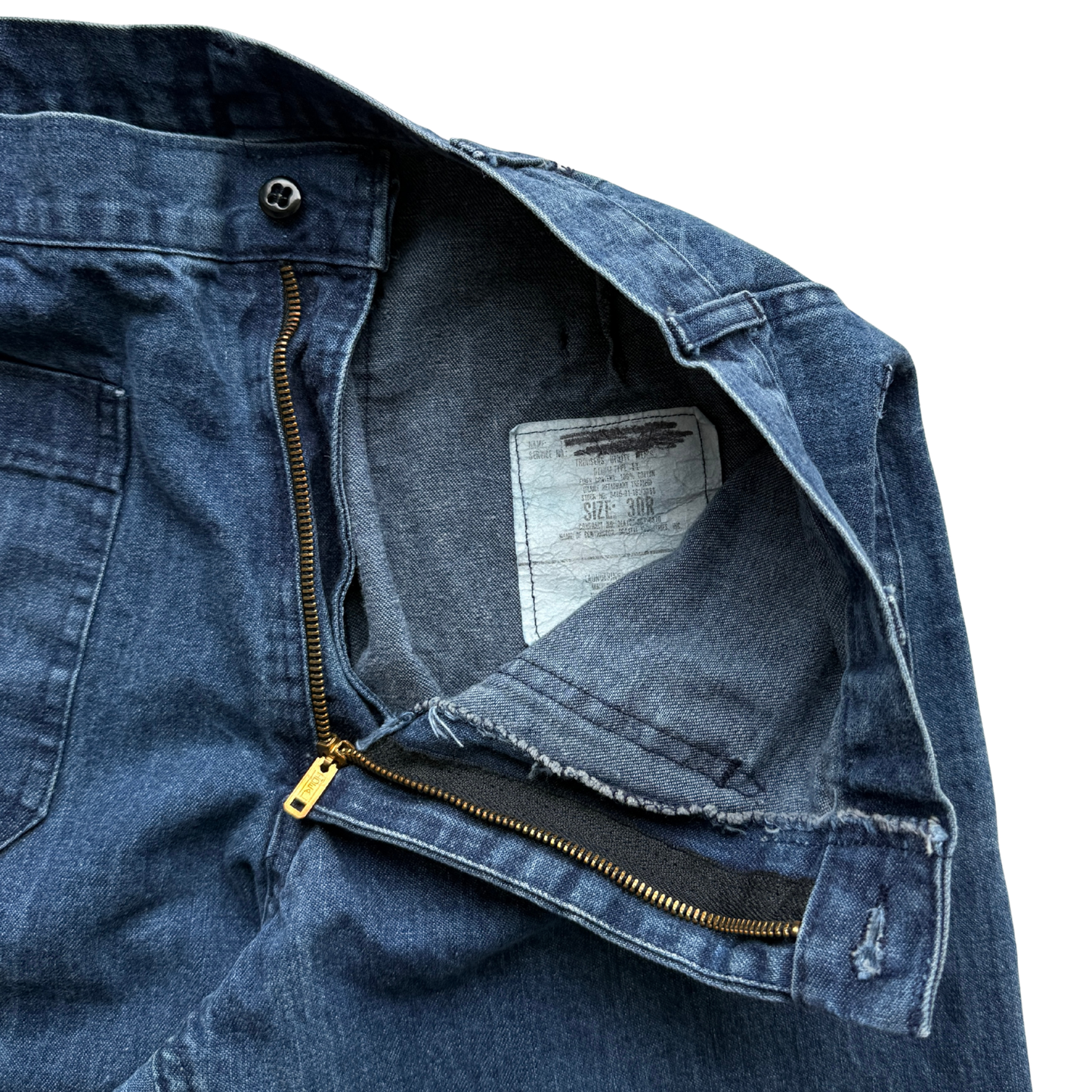 1980s U.S. Navy Type-II Denim Utility Jeans (28)