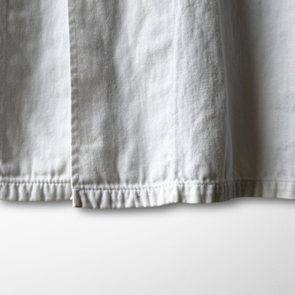 1960s White Cotton Twill Lab Coat