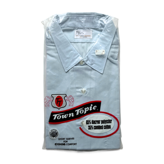 1960s Light Blue Sport Shirt
