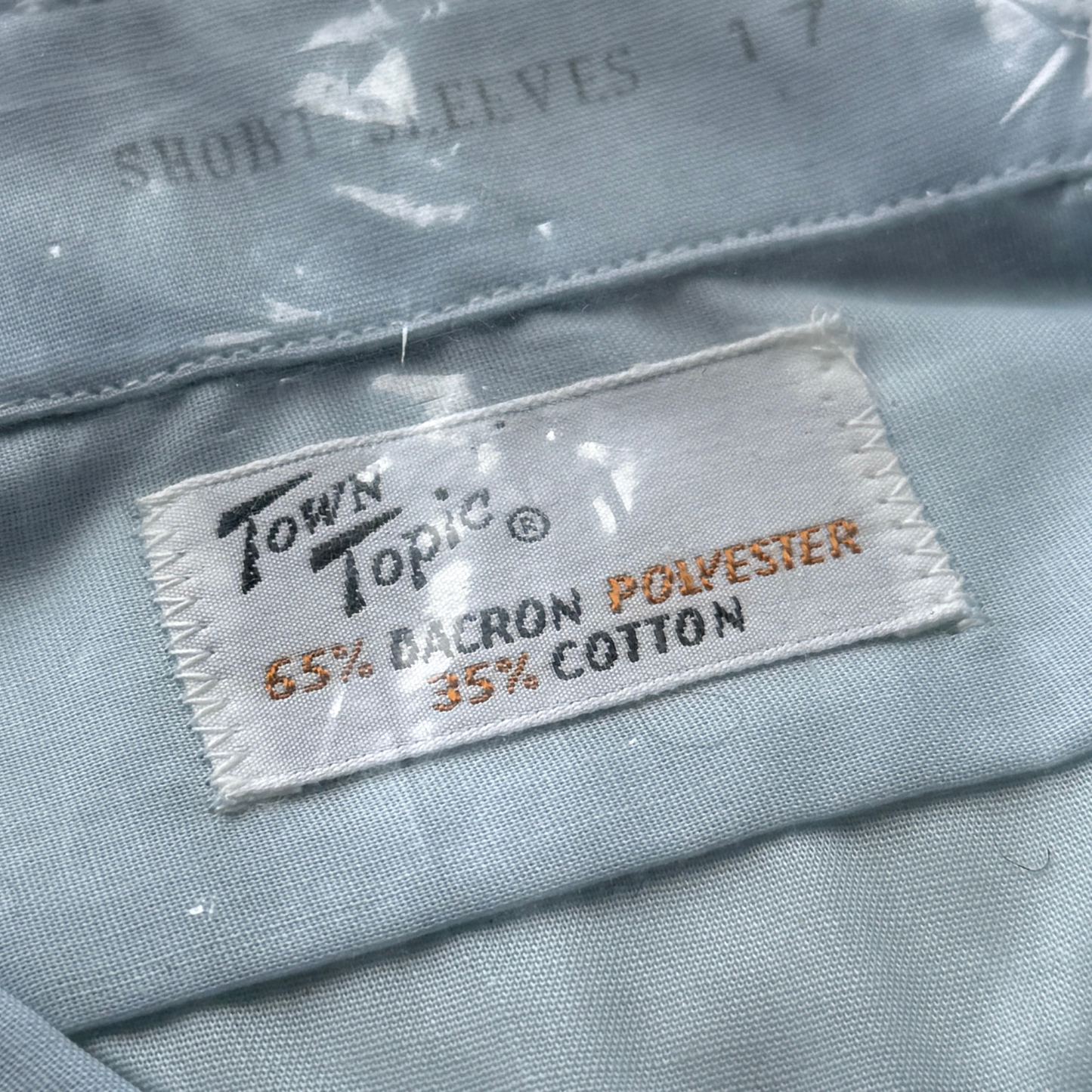 1960s Light Blue Sport Shirt