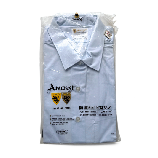 1960s Light Blue Sport Shirt