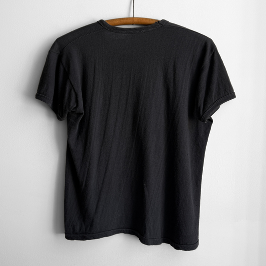 1970s The Doors LA Woman Black Ringer Tee