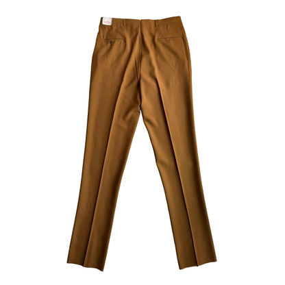 1960s Tan Sharkskin Dress Pants (36)