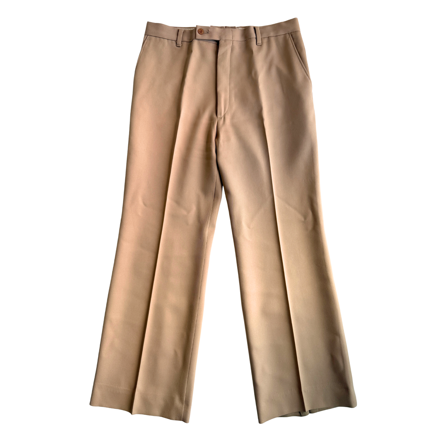 1970s Light Brown Dress Pants (31)